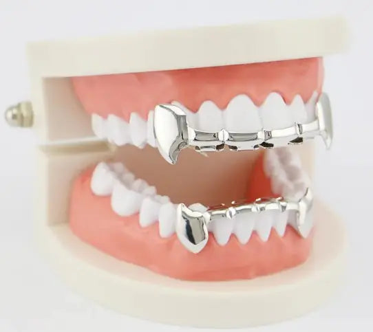 Grillz med utstående framtänder – trendig accessoar för ett unikt leende