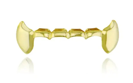 Grillz med utstående framtänder – trendig accessoar för ett unikt leende